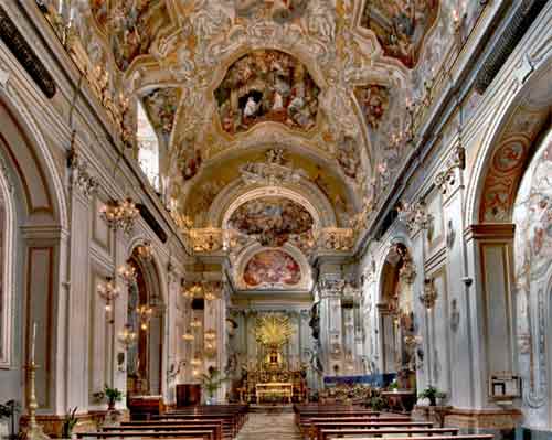 Itinerario: Sito Storico Monastero San Benedetto, via Crociferi - Catania